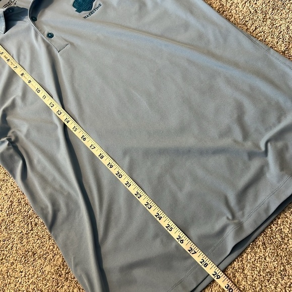 NIKE GOLF MENS BLUE DRI-FIT POLO SHIRT SIZE MEDIUM - Picture 9 of 9